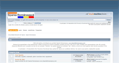 Desktop Screenshot of forum.spaniaromaneasca.com